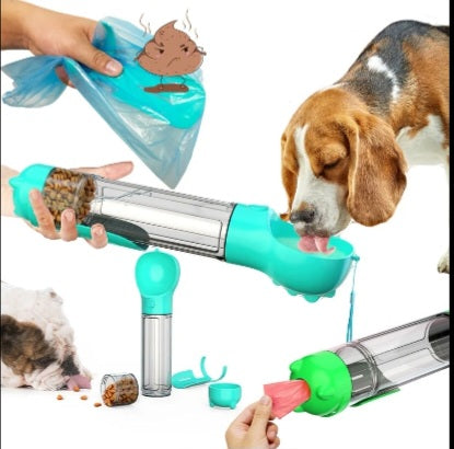 DoggyTrio™ Dispensadora 3 En 1 Para Mascotas